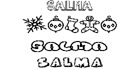 Coloriage Salma