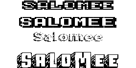 Coloriage Salomee