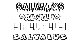 Coloriage Salvalus