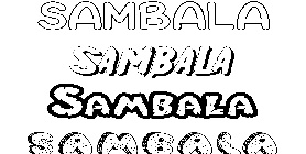 Coloriage Sambala