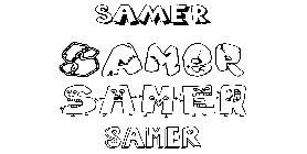 Coloriage Samer