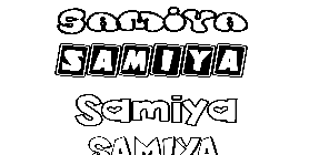 Coloriage Samiya