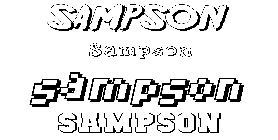 Coloriage Sampson