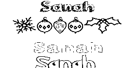 Coloriage Sanah