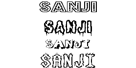 Coloriage Sanji