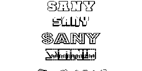 Coloriage Sany