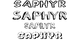 Coloriage Saphyr