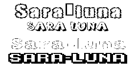 Coloriage Sara-Luna