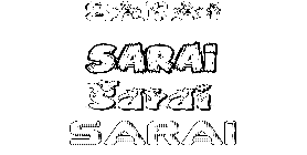 Coloriage Sarai