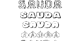 Coloriage Sauda