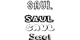 Coloriage Saul