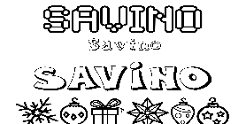 Coloriage Savino