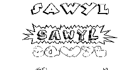 Coloriage Sawyl