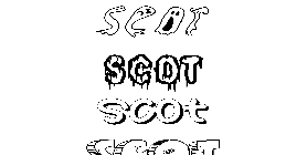 Coloriage Scot