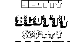 Coloriage Scotty