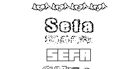 Coloriage Sefa