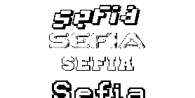 Coloriage Sefia