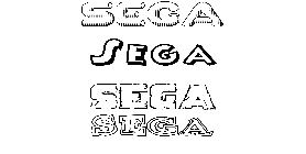 Coloriage Sega