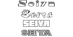 Coloriage Seiya
