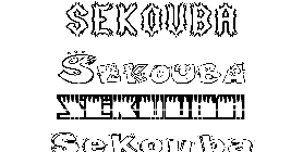 Coloriage Sekouba