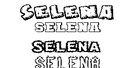 Coloriage Selena