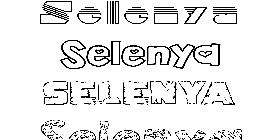 Coloriage Selenya