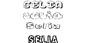 Coloriage Selia