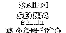 Coloriage Seliha