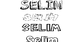 Coloriage Selim