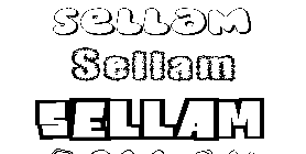 Coloriage Sellam