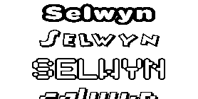 Coloriage Selwyn