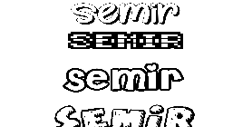 Coloriage Semir