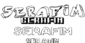 Coloriage Serafim