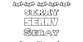 Coloriage Seray