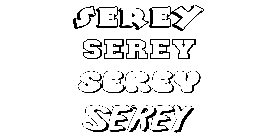 Coloriage Serey