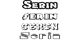 Coloriage Serin