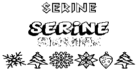 Coloriage Serine