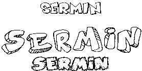 Coloriage Sermin