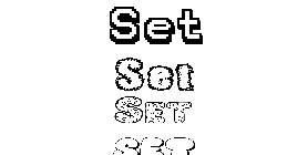 Coloriage Set