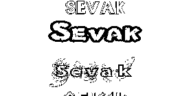 Coloriage Sevak