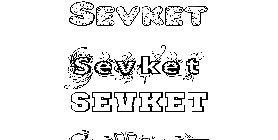 Coloriage Sevket