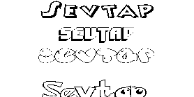 Coloriage Sevtap