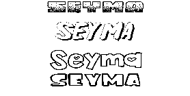 Coloriage Seyma