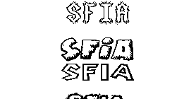 Coloriage Sfia