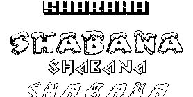 Coloriage Shabana