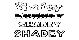 Coloriage Shadey