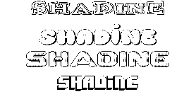 Coloriage Shadine