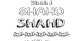 Coloriage Shahd