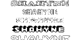 Coloriage Shahyne