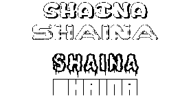 Coloriage Shaina
